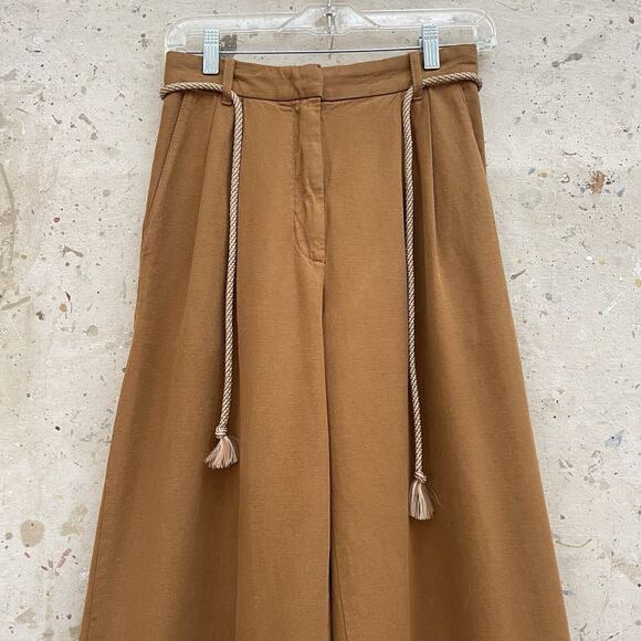 Baum Und Pferdgarten Wide Leg Cotton/Linen Blend Nour Pants 27” - Picture 2 of 6